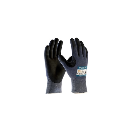 Pip MAXICUT ULTRA, BLU.ENG YRN, BLK.MICROFOM NITRILE COATING, EN5, PK 72 44-3745/M